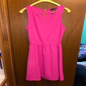 Pink Minidress